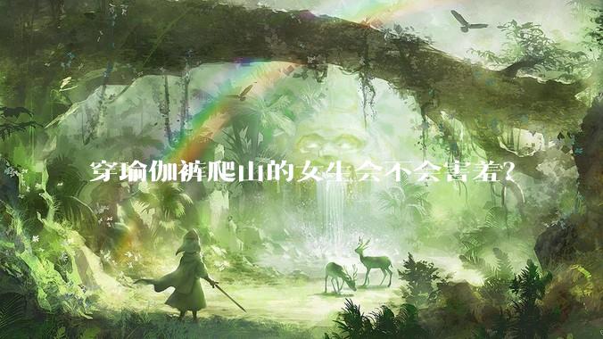 穿瑜伽裤爬山的女生会不会害羞？